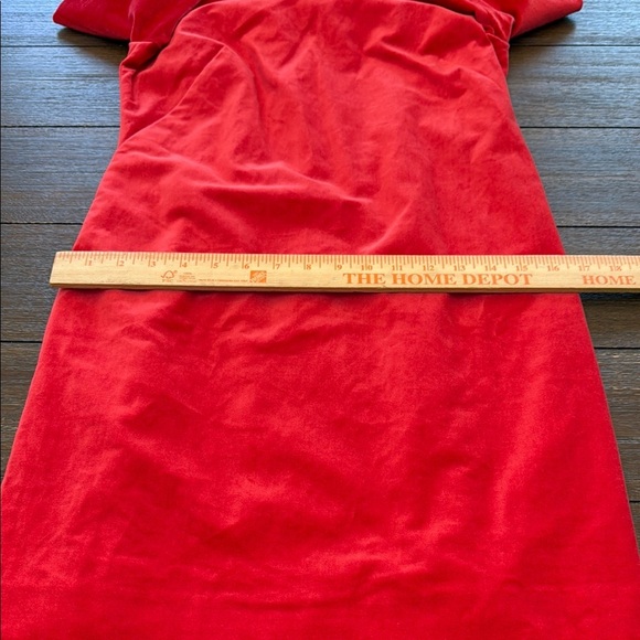 J. Crew Long-sleeve shift dress in stretch velvet Size 6 - Picture 11 of 16